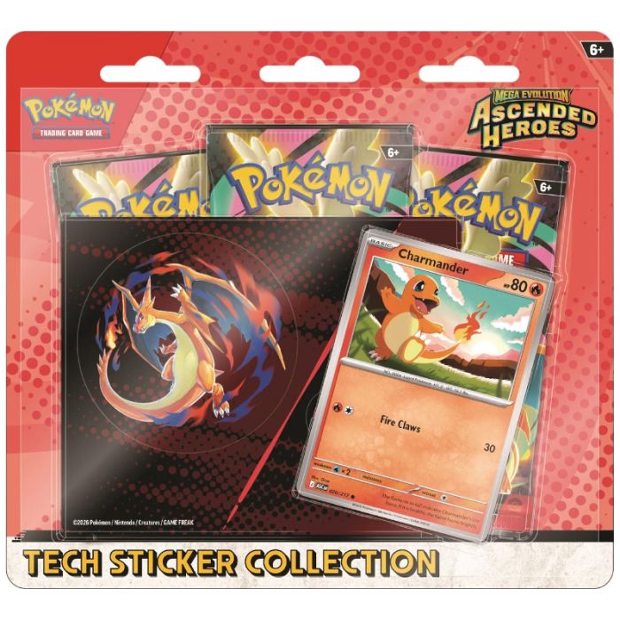 Pokemon Ascended Heroes Tech Sticker Collection - Tilfeldig Art (Engelsk)