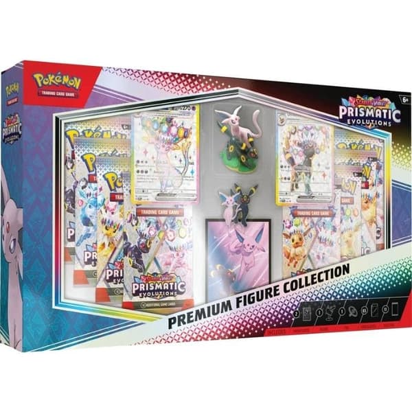 Pokemon Prismatic Evolutions Premium Figure Collection (Engelsk)