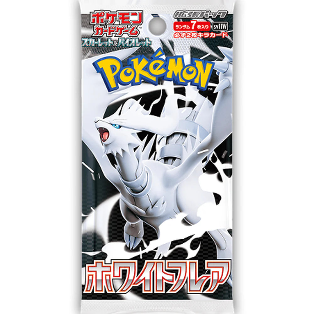 Pokemon White Flare Booster Pack (Japansk)
